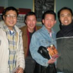 Kevin, Angel, Dat and Harry at the Chicago premiere.